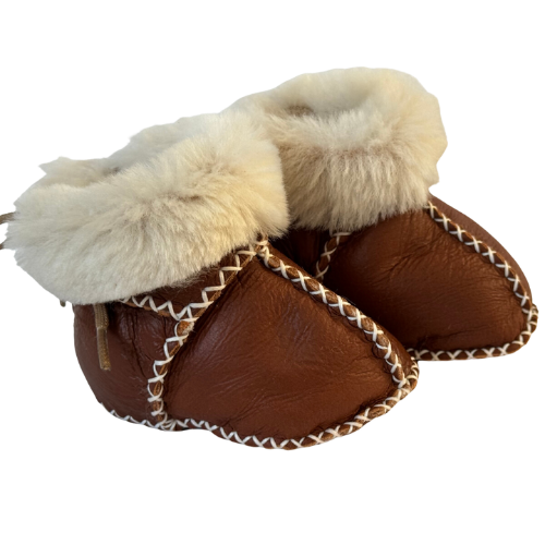 Eskimo Babyschuhe aus Lammfell