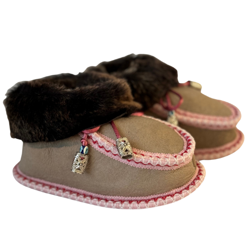 Eskimo Babyschuhe aus Schaffell