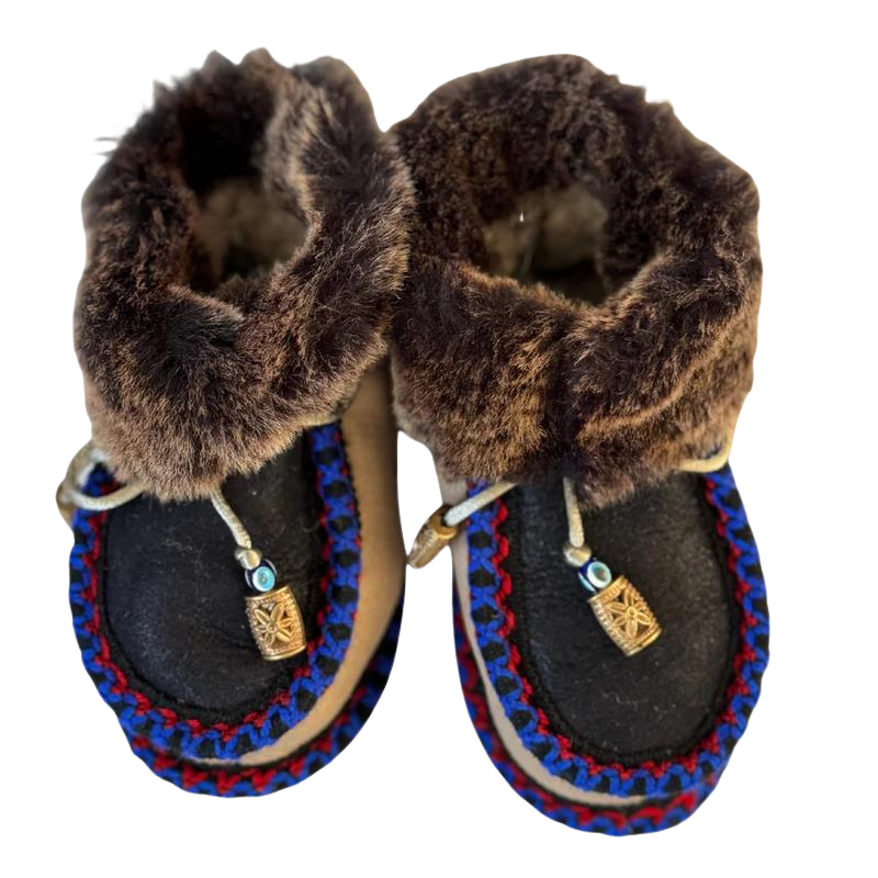 Eskimo Babyschuhe aus Schaffell