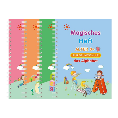 Magisches Übungsheft - 4er Set