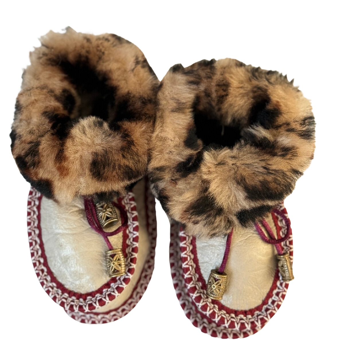 Eskimo Babyschuhe aus Schaffell