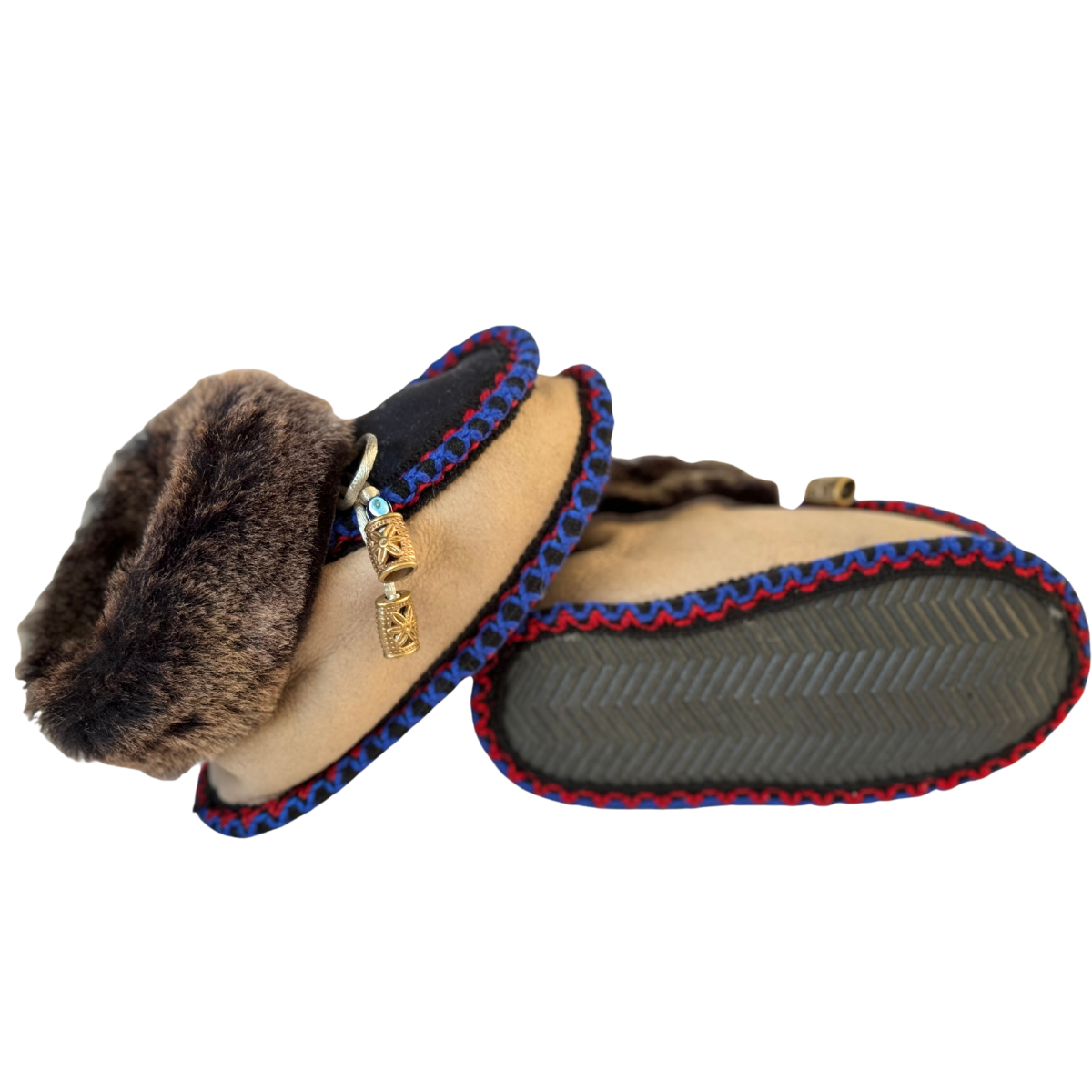 Eskimo Babyschuhe aus Schaffell