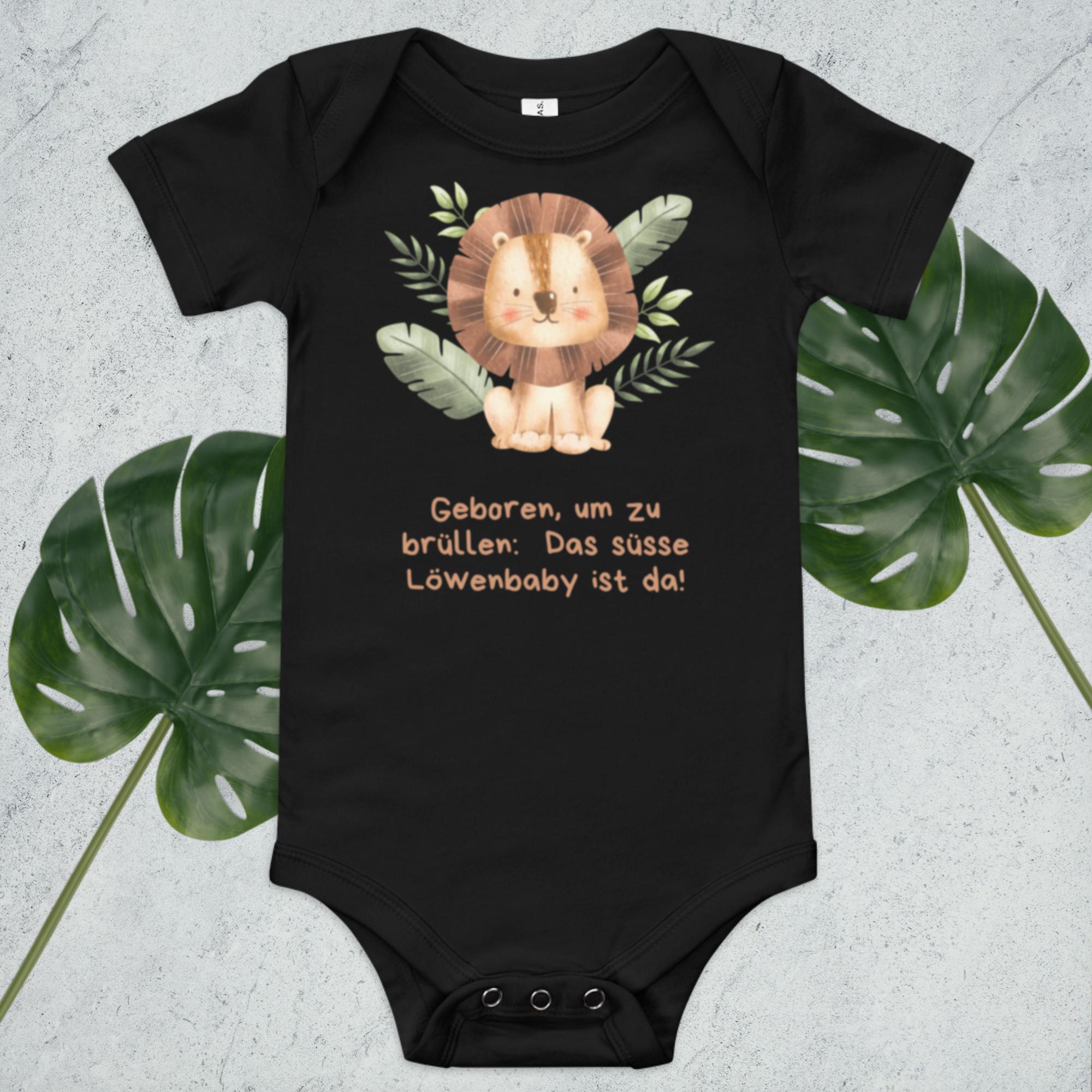 Kurzärmliger Baby Body