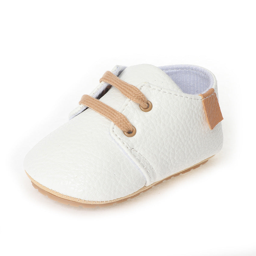 Luxus-Baby-Mokassins aus weichem Leder